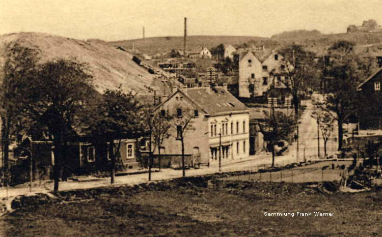 Blick auf Dornap auf einer Postkarte um 1912 (Sammlung Frank Werner)