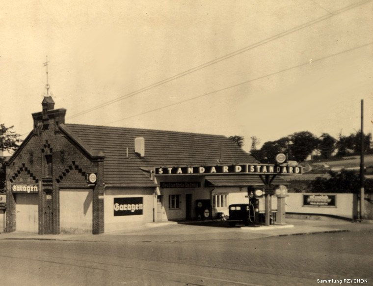 Standard-Tankstelle am Westring (Sammlung Rzychon)