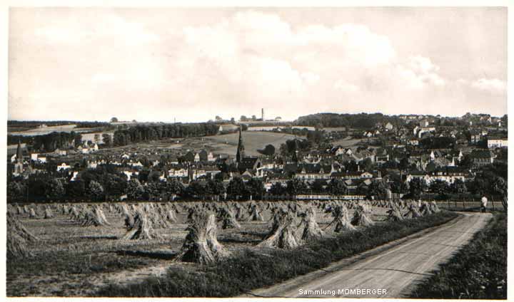 Das Vohwinkeler Feld auf einer Ansichtskarte (Sammlung Hans-Jürgen Momberger)