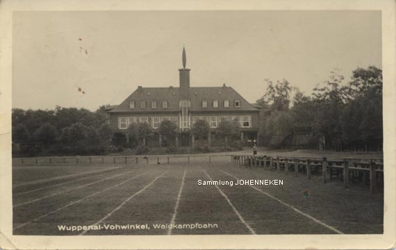 Waldkampfbahn um 1950 (Sammlung Udo Johenneken)