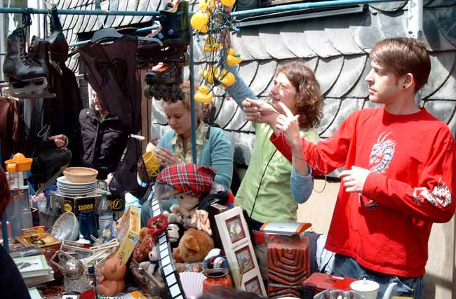 Stra&szlig;enfest in der Luisenstra&szlig;e am 22. Mai 2005