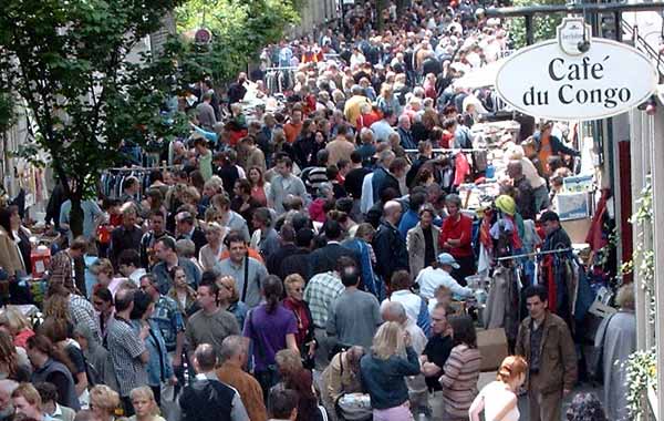 Stra&szlig;enfest in der Luisenstra&szlig;e am 22. Mai 2005