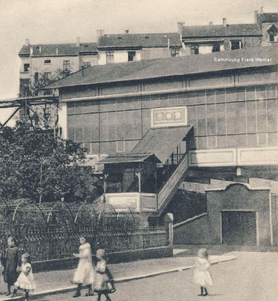 Die Schwebebahn-Haltestelle Hammerstein um 1912 (Sammlung Frank Werner)