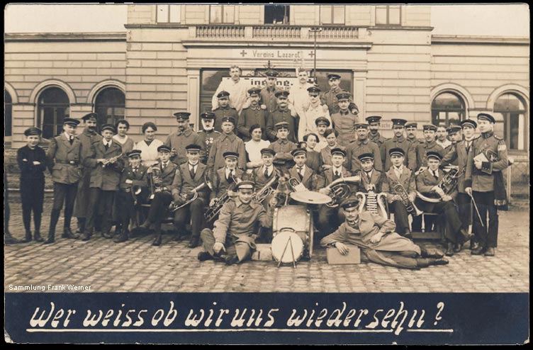 Vereins-Lazarett Vohwinkel auf einer Postkarte von 1916 (Sammlung Frank Werner)