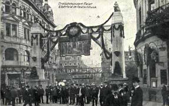300-Jahr Feier Elberfeld im Jahr 1910