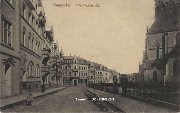 Friedrichstraße in Vohwinkel (Sammlung Udo Johenneken)