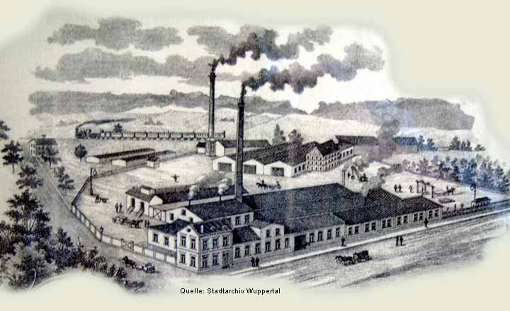 C. Blumhardt auf einem Briefbogen aus dem Jahr 1900 (Quelle: Stadtarchiv Wuppertal)