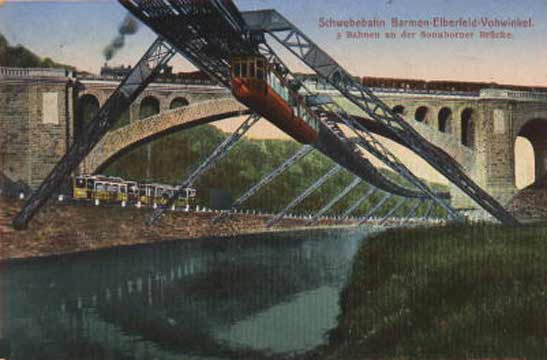 Sonnborner Brücke 1915