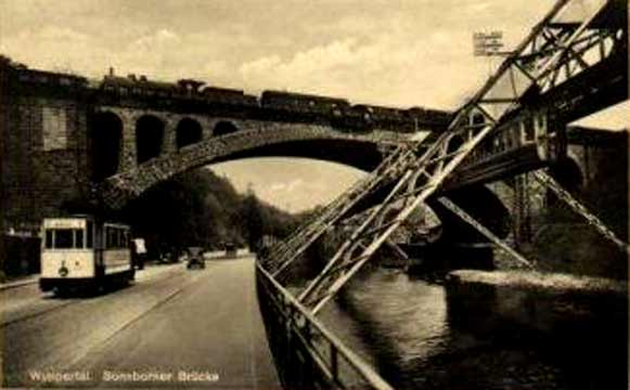 Sonnborner Brücke 1934