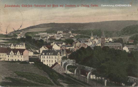 Die Landstrecke bei Sonnborn 1908 (Sammlung Udo Johenneken)