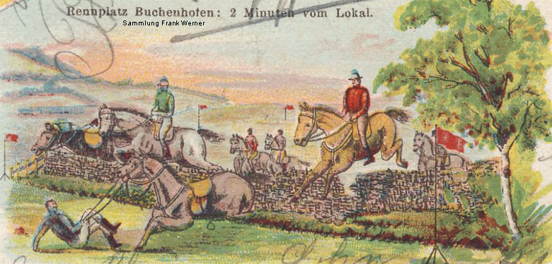 Die Ruthenbeck auf einer Postkarte von 1903 - Ausschnitt (Sammlung Frank Werner)